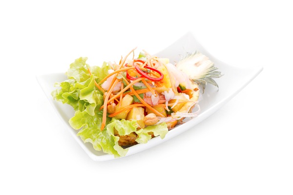 T23 Salade d'ananas frais aux crevettes