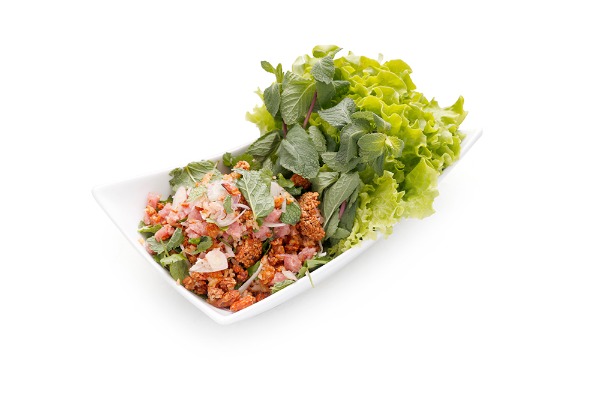 T9 Salade de riz croustillant au porc fermenté