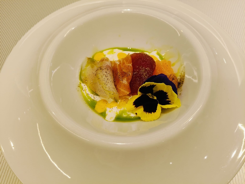 Carpaccio burrata