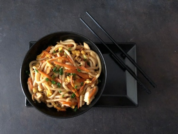 15. Udon pollo