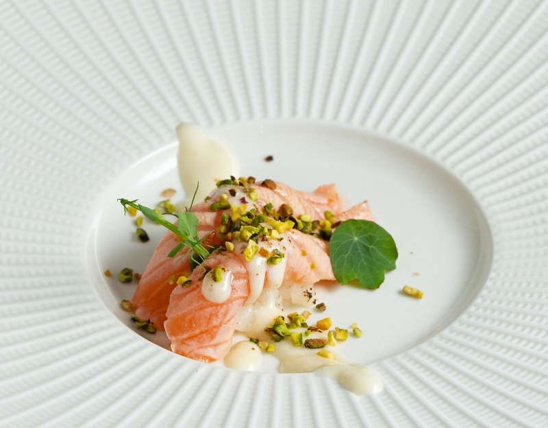 Nigiri pistacchio
