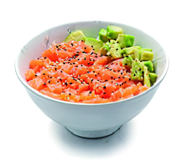 CH3. Chirashi tartare de avocat saumon
