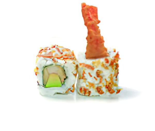 CR5. Croustillant tempura crevette avocat