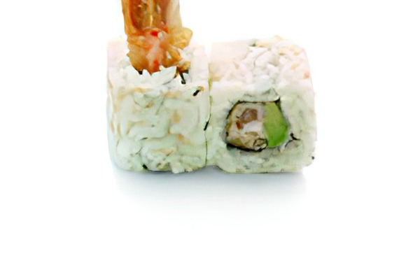CA8. California tempura crevette avocat mayo