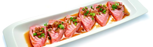 SL7. Tataki de saumon mi-cuit