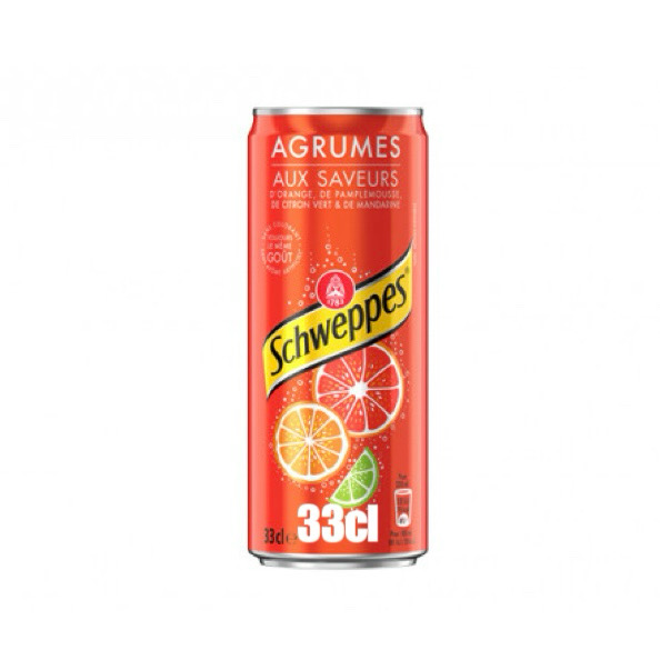 Schweppes agrumes 33cl