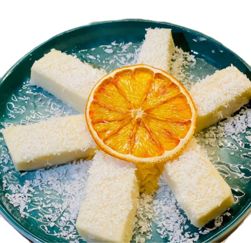 Flan au lait de coco (fait maison)