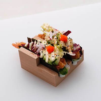SUKI 1. Tacosushi tempura