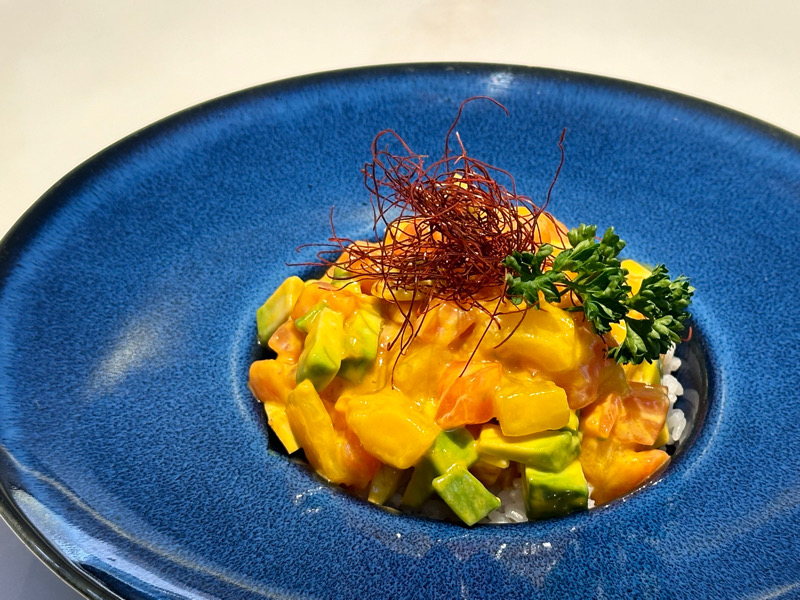 Tartare Saumon Mangue