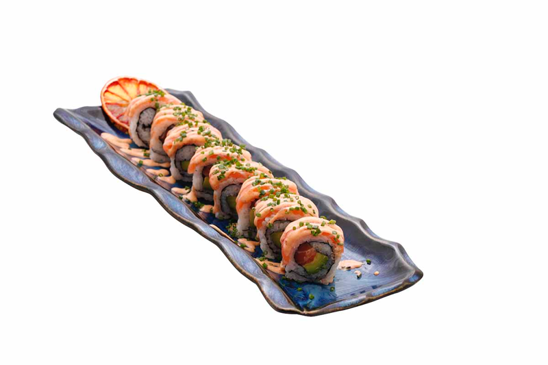 ROLL 3. Saumon Volcan