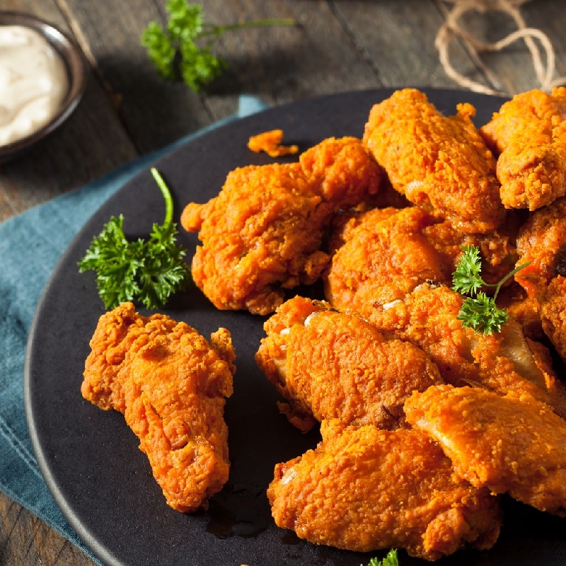 H14. Ailes de poulet frites
