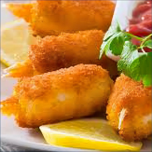 E10. Pinces de crabes panés 5pcs