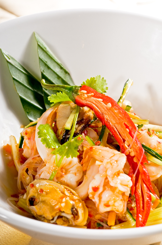 Y3 salade thaïlandaise aux fruit de mer