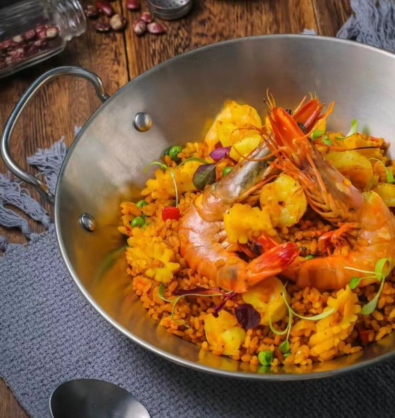 S3. Riz sauté aux fruits de mer