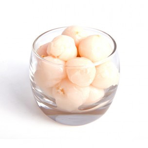 Lychees au sirop