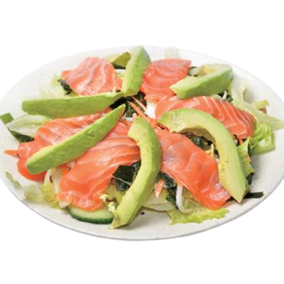 H6. Salade saumon avocat