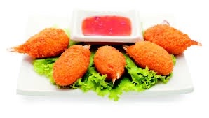 D7 beignet de crabe (5 pièces)