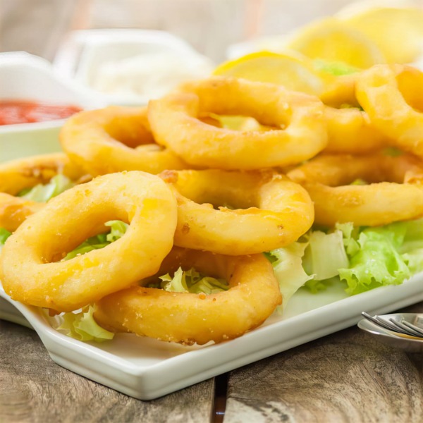 E10. Beignets de calamars
