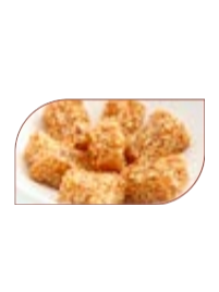 Nougat chinois aux sésames