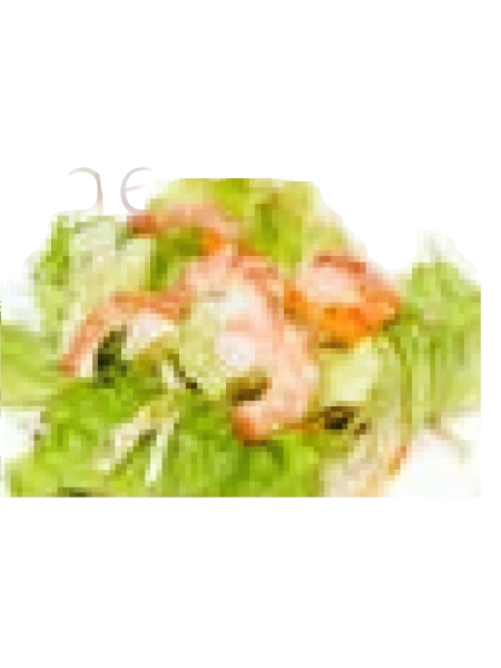 salade chinoise aux crevettes