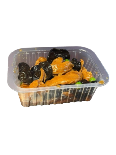 Poulet aux champignons noirs