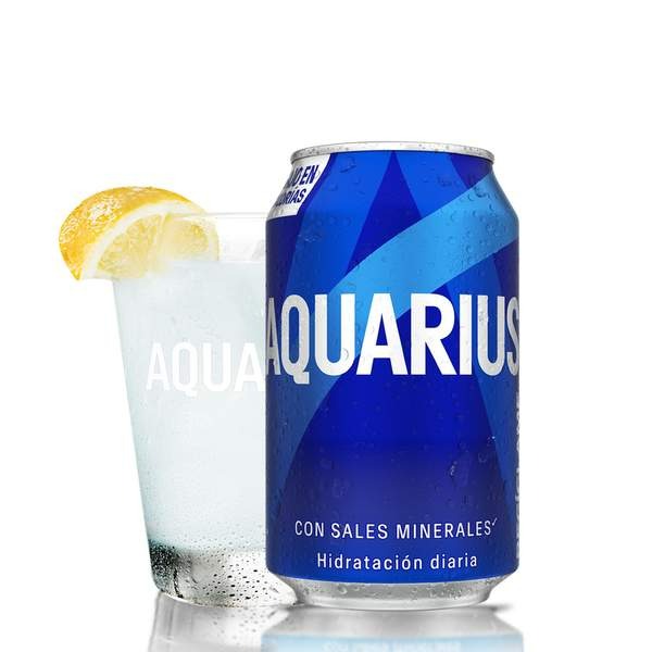 Aquarius Limón lata 330ml