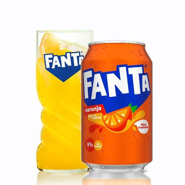 Fanta Naranja lata 330ml