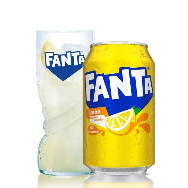 Fanta Limón lata 330ml