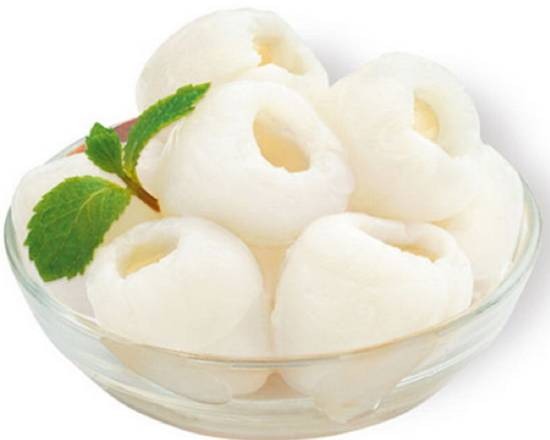 Lychees au sirop