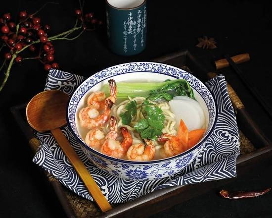 S9. Soupe de nouilles aux crevettes