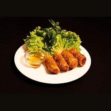 Vegeterian spring rolls (4 pieces)