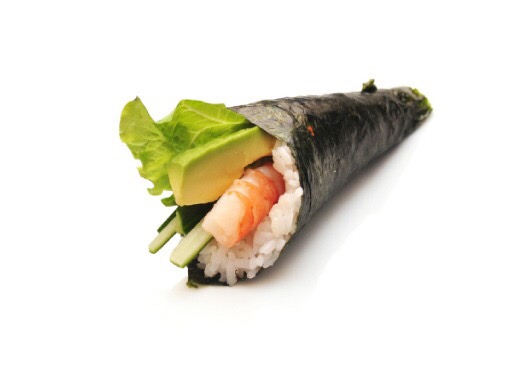 M6A 1 temaki crevette avocat