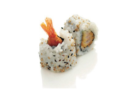 M10 6p california tempura crevette