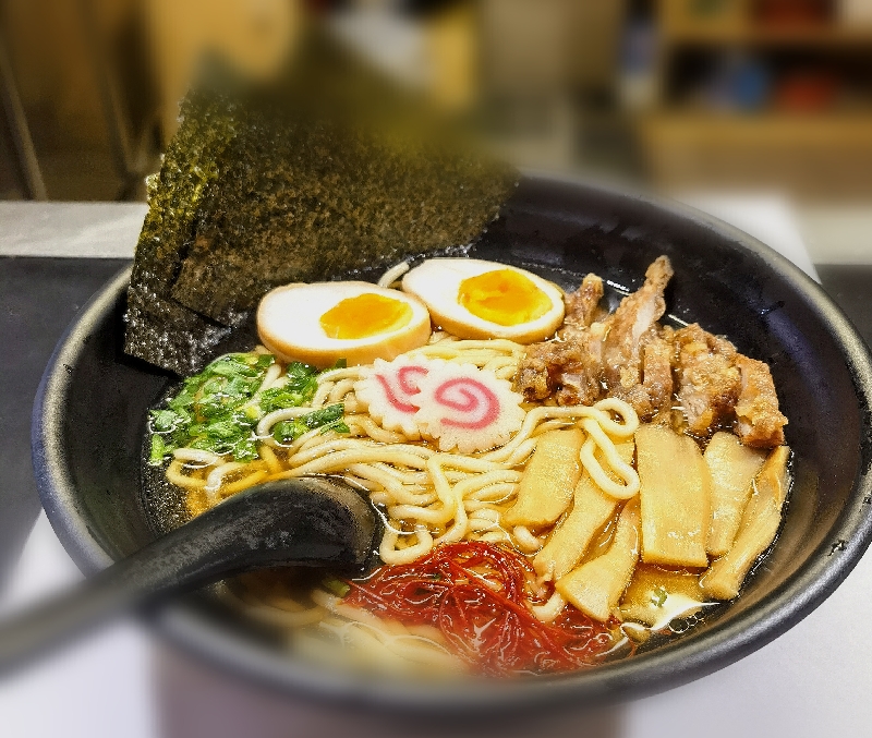 *Shoyu Ramen au poulet