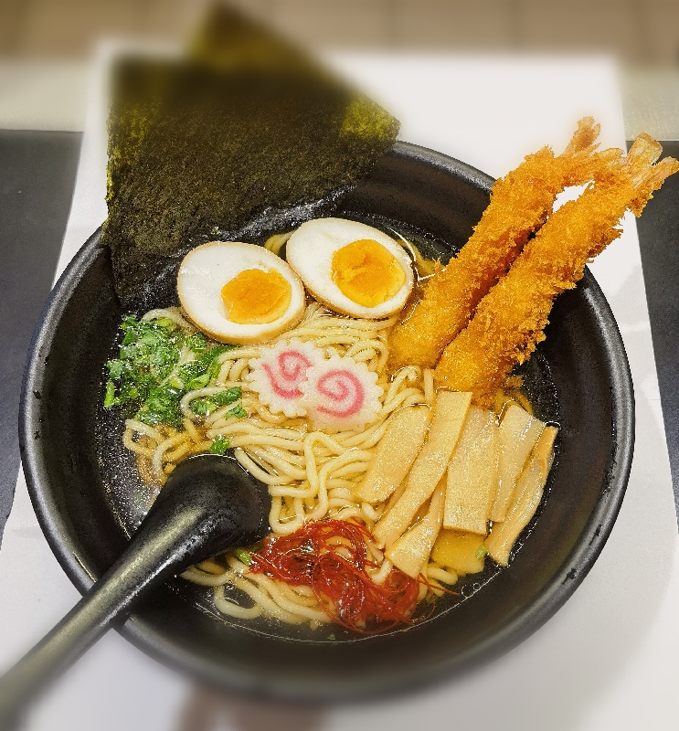*Shoyu Ramen Tempura