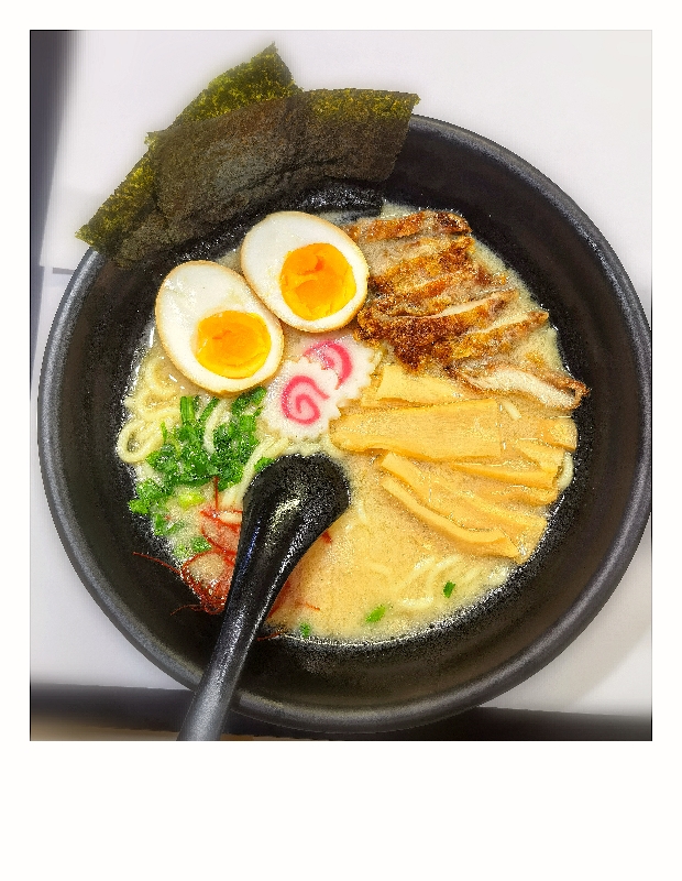 *Paitan Ramen au poulet