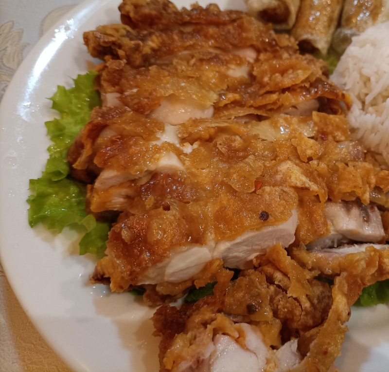 9. Poulet croustillant sans sauce