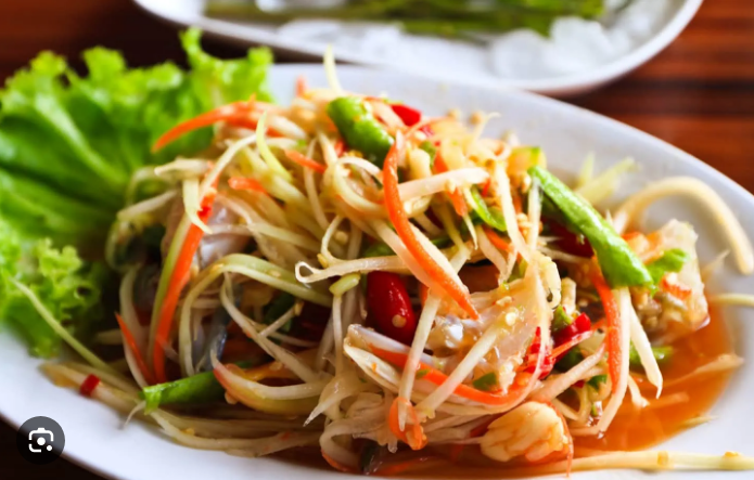 A16. Salade de papaye