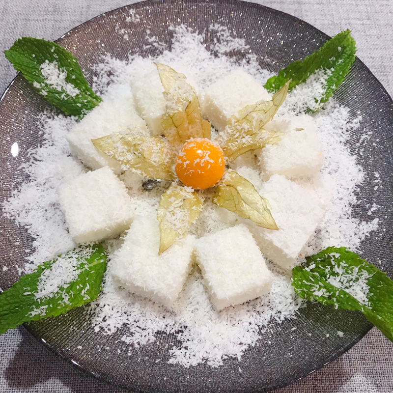 手做椰奶冻/Gelée de lait de coco