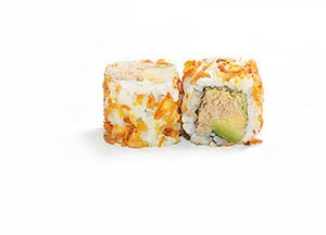 98. Croustillant roll Thon cuit mayo avocat 6pcs