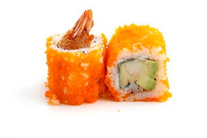 94. Massago roll Tempura crevette avocat 6pcs