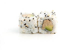 75. California maki Thon cuit mayo avocat 6pcs