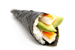 60. Temaki Crevette avocat 1pc