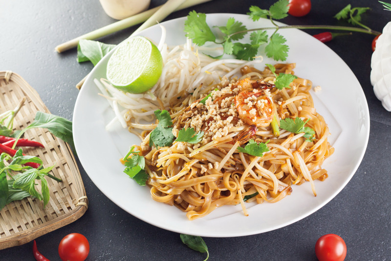 T3. Pad Thaï aux crevettes