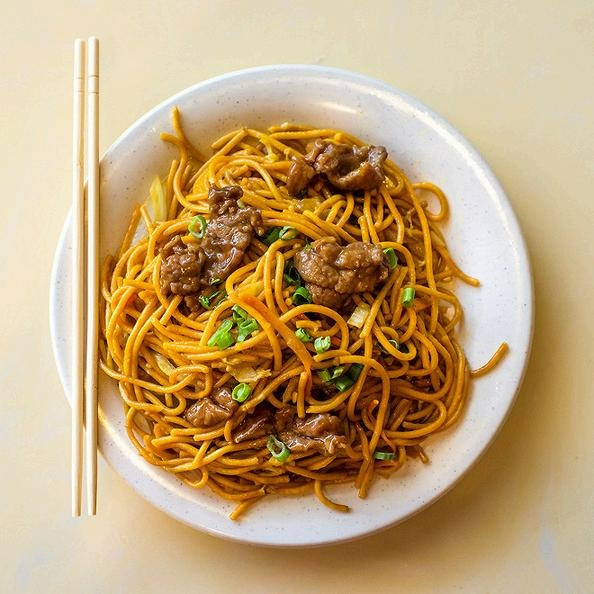 N2. Nouilles sautées au boeuf