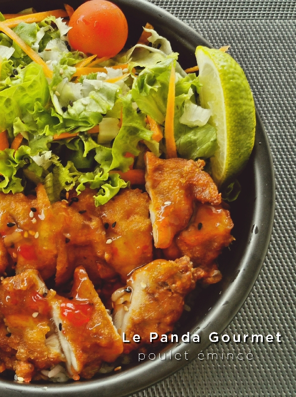 B01. 串烧鸡 Emincés de poulet mariné