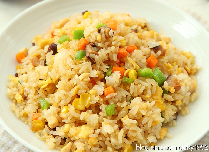 SP07. 素炒饭 Riz vegetarien