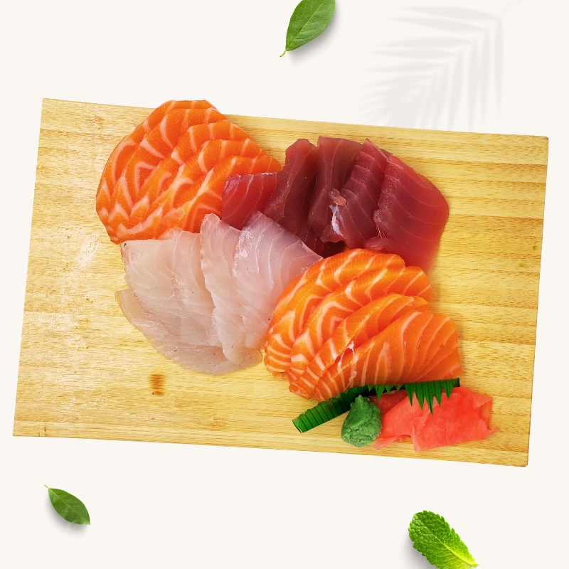 P05. Plateau assortiment sashimis