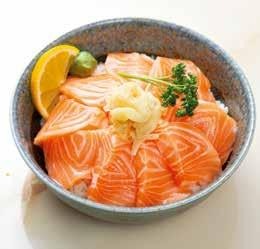 CH1. Saumon sur un lit de riz vinaigré