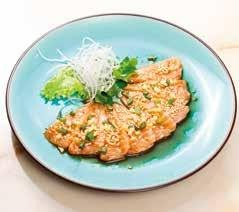 SP10. Carpaccio de saumon 8pcs